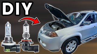 DIY 2001-2006 Acura MDX Headlight Bulb Replacement | How To Replace Acura MDX Bulbs