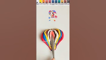 When I Mixing Color! #pomni #colormixing #theamazingdigitalcircus #satisfying #asmr #shorts