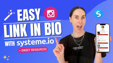 How to quickly create your link in bio Systeme.io tutorial