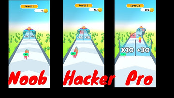 NOOB vs PRO vs HACKER -  Arrow fest Hack All Levels GamePlay#games #memes #funny