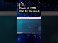 HTML Can Do THIS?? 😳🔥 (Watch Till End)