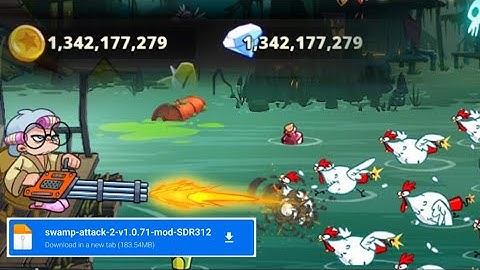 1.0.72 Swamp Attack 2 MOD APK (Unlimited Coins, Diamonds)