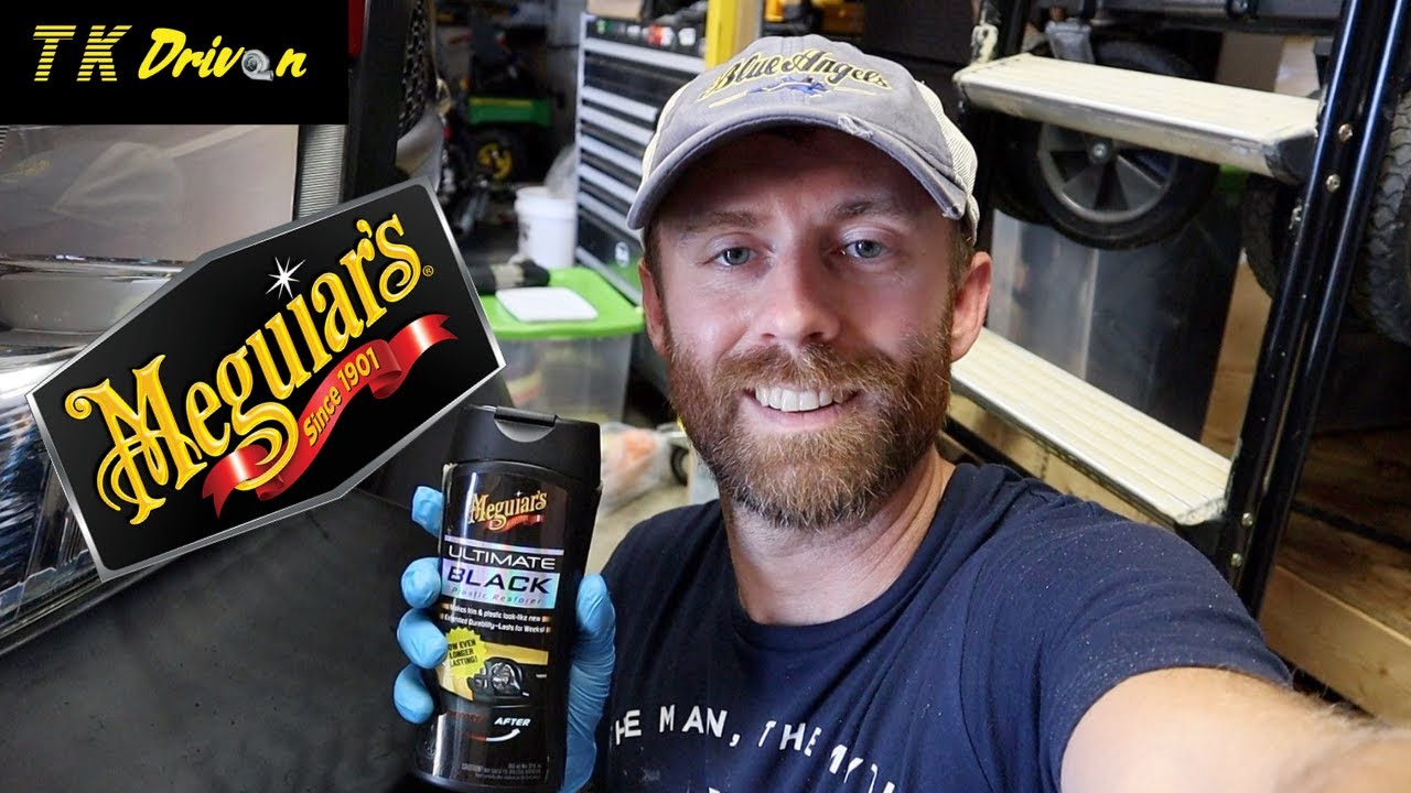 Meguiars Ultimate Black Plastic Restore Review 