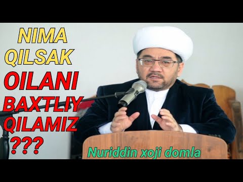 NURIDDIN XOJI DOMLA||