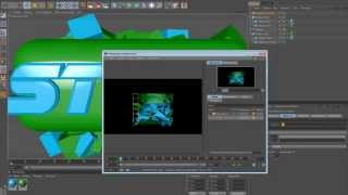 Cinema 4D. Видеоурок-[создание интро].