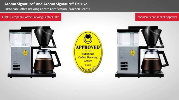 Melitta Aroma Signature DeLuxe Video & Test - YouTube