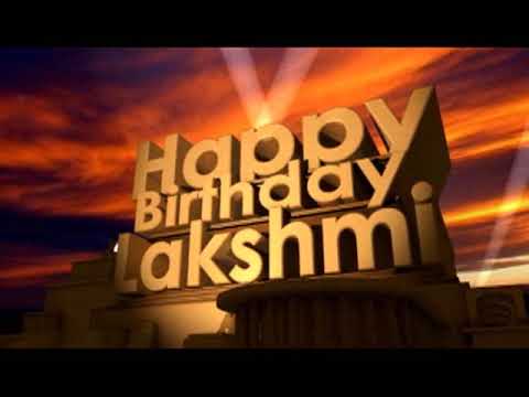 Happy Birthday Lakshmi