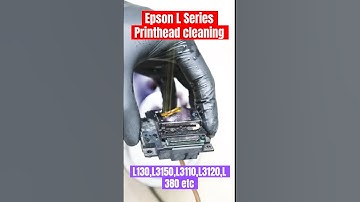 Epson printhead cleaning 😍process ⚡️L3150 L3110 etc #viral #trending #shorts #tech #printer