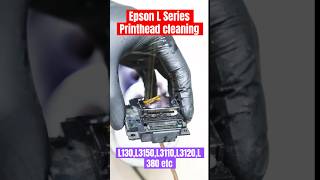 Epson printhead cleaning 😍process ⚡️L3150 L3110 etc #viral #trending #shorts #tech #printer