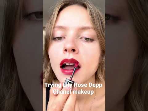 Tried Lily Rose Depp Chanel Lipstick Makeup