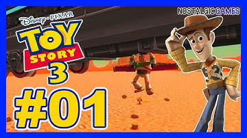 Toy Story 3 Walkthrough Part 01 (PS2 - No Commentary)