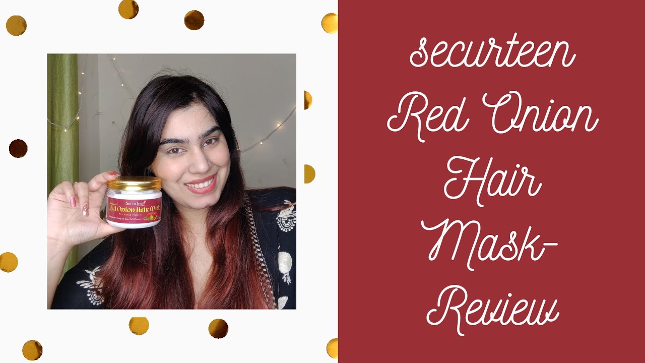 Securteen Red Onion Hair Mask- Review