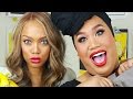 WHATS IN MY BAG WITH TYRA BANKS | PatrickStarrr