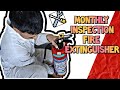 Maintenance of Fire Extinguisher - VLOG#6