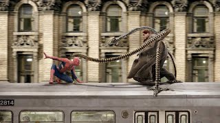 Spider-Man vs Doctor Octopus - Final Battle Scene - Spider-Man 2 (2004) Movie CLIP HD