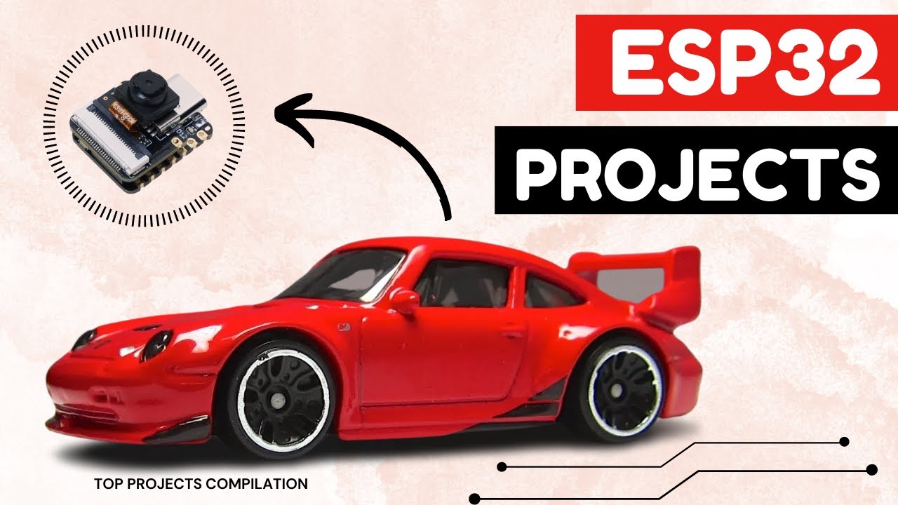 This Tiny Porsche 993 GT2 has a Camera!!! (+14 ESP32 projects) - YouTube