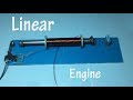 Linear engine ,  How to make linear motor step by step , science school project 2018