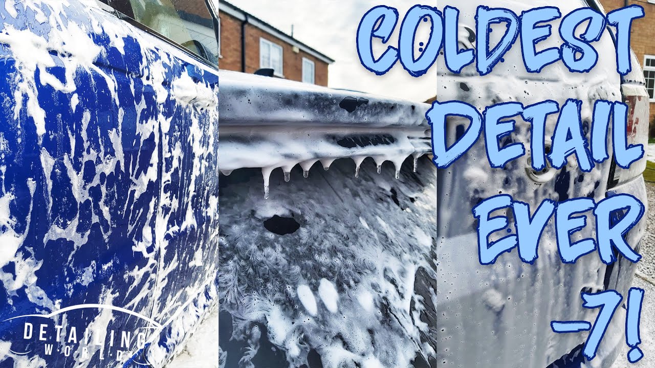 Frozen Range Rover SVR Detail - Coldest Detail Ever featuring SNOW FOAM ...