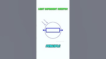 light Dependent Resistor LDR Explained. Electronics Components. #LDR #photoresistor