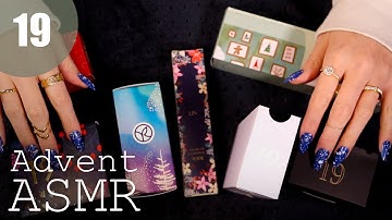 ASMR Advent Calendar 2022 Day 19 (🎧 soft spoken, tapping, scratching, swatching)