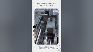 HongJu Electronic Switches: Smart Technology for the Ultimate Quality!