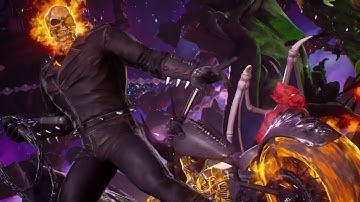 Marvel vs  Capcom Infinite   Ghost Rider  Firebrand & Dormammu Gameplay Trailer