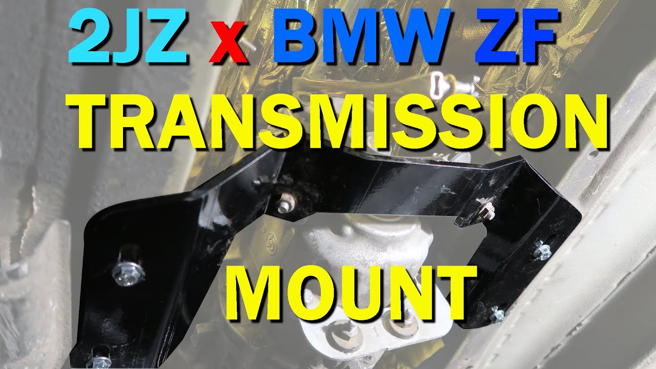 Installing TDR Transmission Mount 2JZ to E46 Conversion YouTube
