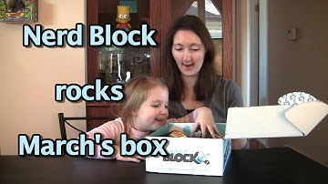 Nerd Block rocks its March 2015 Box: unboxing & review video