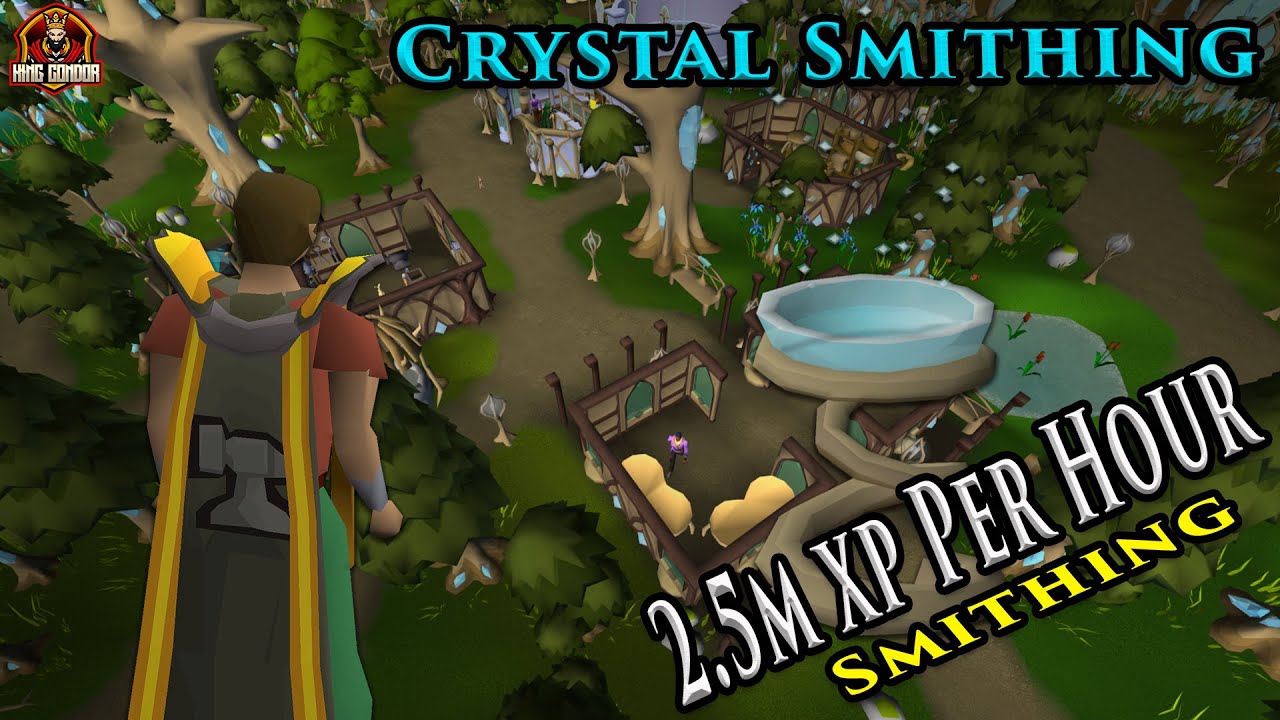 How to get 2500k xp an hour in Smithing, Inefficiently
