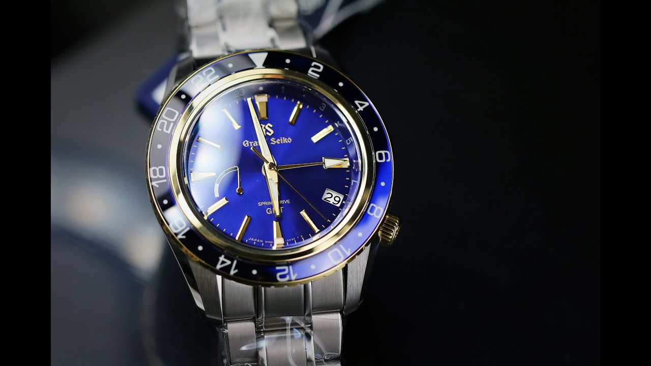 4K）Grand Seiko Spring Drive GMT SBGE248 / IPPOJAPANWATCH - YouTube