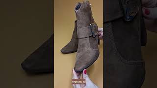 Bota Feminina Salto Grosso Camurça Dakota D2392
