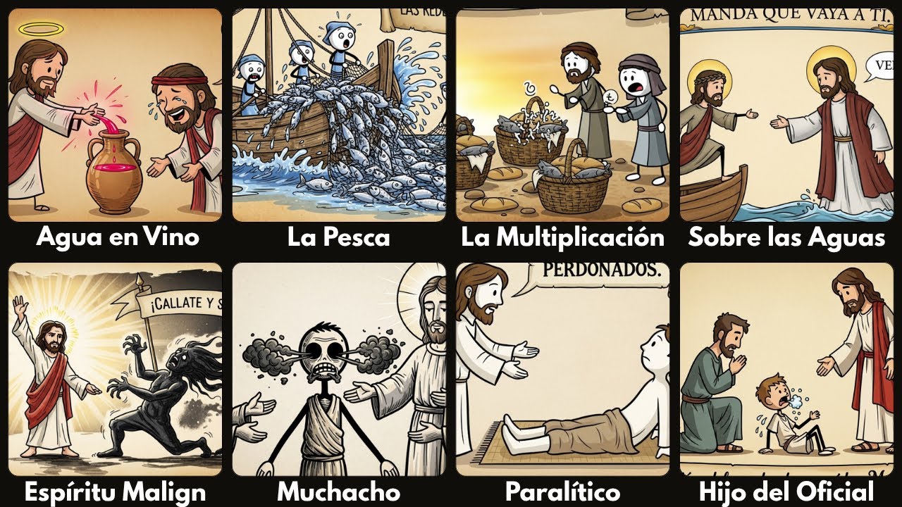 Cada Milagro de Jesús que Revela QUIÉN ÉL ES (EXPLICADO)
