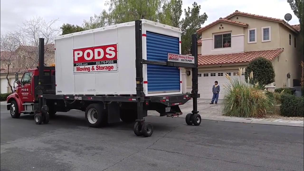 PODs Storage Container Delivery YouTube