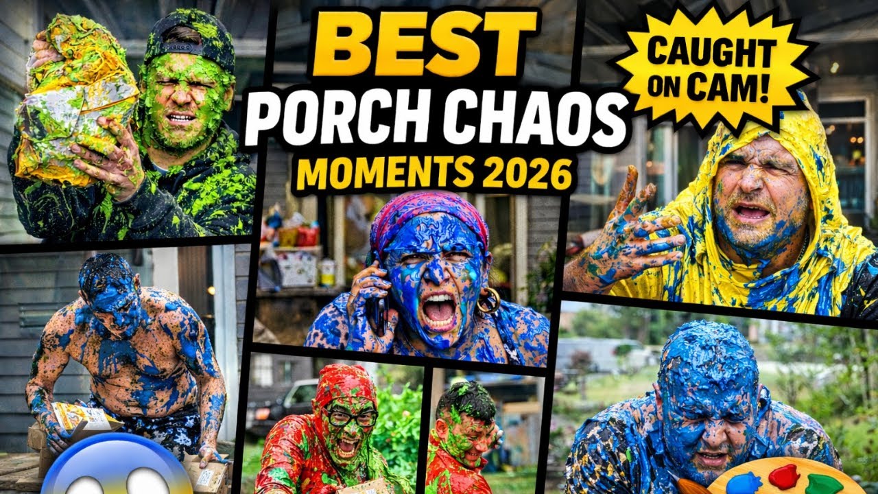 Best Porch Chaos Moments (2026): Paint, Confrontations & Instant Karma 😬🎨 | Ring Cam