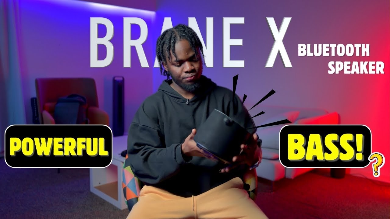 Самая басовитая портативная Bluetooth-колонка — Brane X