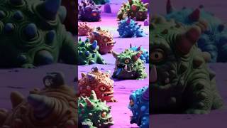 They Keep Eating Forever 😱 | Infinite 3D Monster Loop Animation #3DAnimation #MonsterLoop #LoopVideo