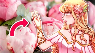 🌸TURNING FLOWERS INTO CUTE GIRLS || #2🌸