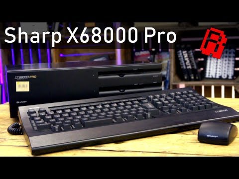 The Sharp X68000 Pro Review Japanese Gaming Workstation Youtube