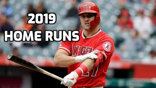 Mike Trout 2019 Home Runs