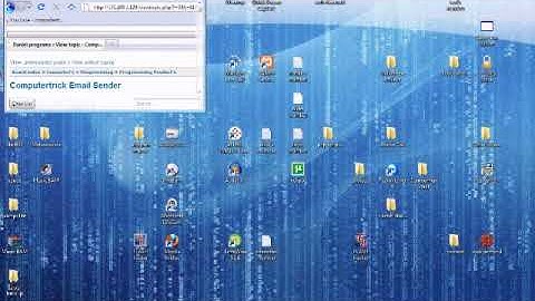 Visual Basic 2008 Tutorial sending email with one line of code part 1 of 2