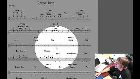 Drum Lesson: Billy Ashbaugh: Road Map Part 1 - Groove Rock