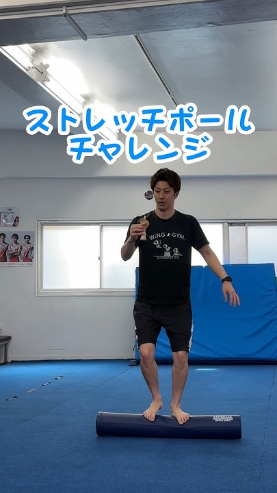 ストレッチポールチャレンジ!Part1shorts YouTube