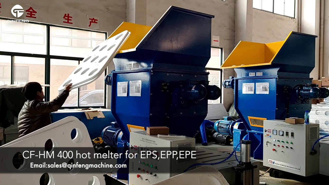 EPS EPP EPE hot melter compactor 180-220kgh