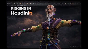 Rigging in Houdini Course Trailer |Beginner Rigging Course