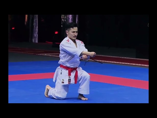 Kazumasa Moto Gankaku FINAL Male Kata Karate 1 Rabat 2022 class=