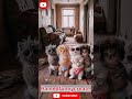 Tiny Kitten Dance Battle Goes VIRAL 🕺🐾 |Funniest Cat Short Ever! #funny #shorts #viral