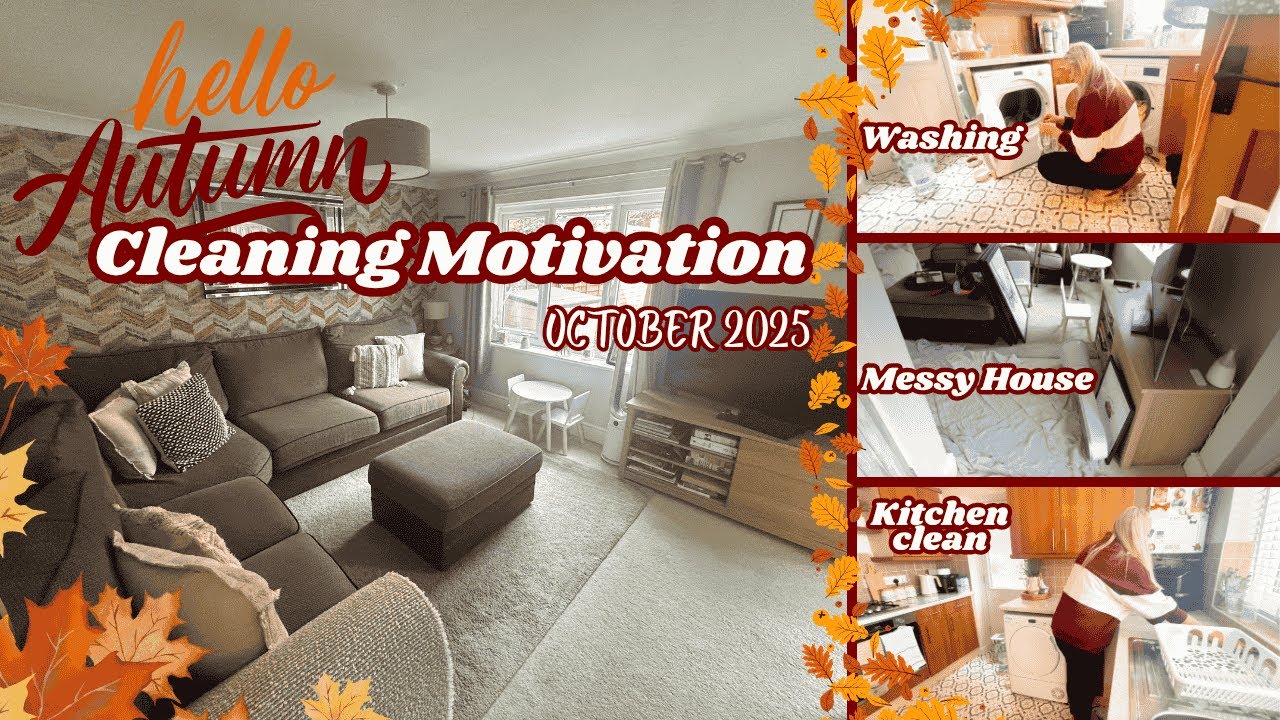 Autumn Cleaning Motivation October 2025 #cleaningmotivation # ...