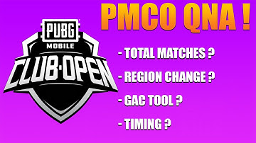 PMCO QNA | HOW MANY MATCHES IN PMCO ? |  REGISTER PMCO FALL 2022 ? | TEAMS QUALIFY IN PMCO ? | PUBG