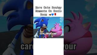 More Cute SonAmy Moments On Sonic Boom 🦔💙🌹 #sonic #shorts #sonamy