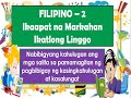 Filipino 2 Quarter 4 Week 3 Nabibigyang kahulugan ang mga salita (kasalungat at kasingkahulugan) Mp3 Song